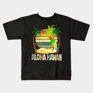 Aloha Hawaii and Family Hawaii Kids T-Shirt